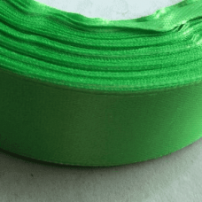 Лента атласная 2,5 см (зеленый)